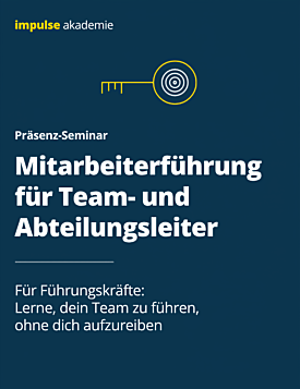 Mitarbeiterführung für Teamleiter