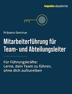 Mitarbeiterführung für Teamleiter