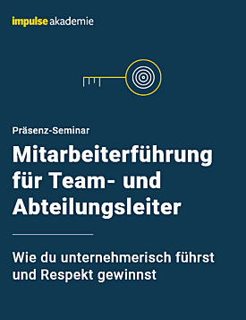 Mitarbeiterführung für Teamleiter