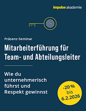Mitarbeiterführung für Teamleiter