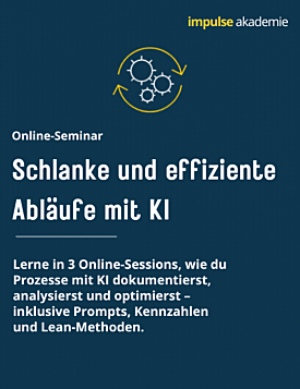 Online-Seminar Prozessoptimierung mit KI