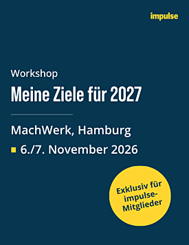 Unternehmer-Workshop „Meine Ziele für 2027" am 06./07.11.2026