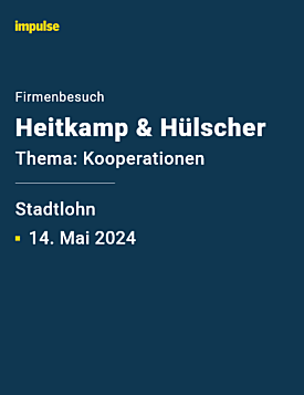 Heitkamp & Hülscher in Stadtlohn im Münsterland am Dienstag, 14. Mai 2024