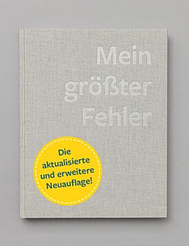 Buch: Mein größter Fehler - Aktualisierte und erweiterte Neuauflage