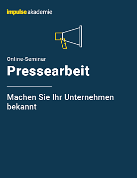 Online-Seminar Pressearbeit 