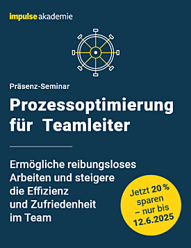 Prozessoptimierung für Teamleiter
