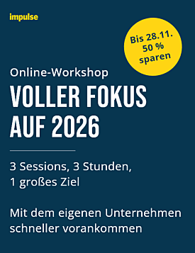 Voller Fokus auf 2026 - Online-Workshop-Winter 2025-Frühbucher