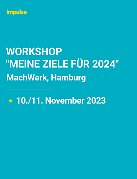 Unternehmer-Workshop "Meine Ziele für 2024" am 10./11. November 2023